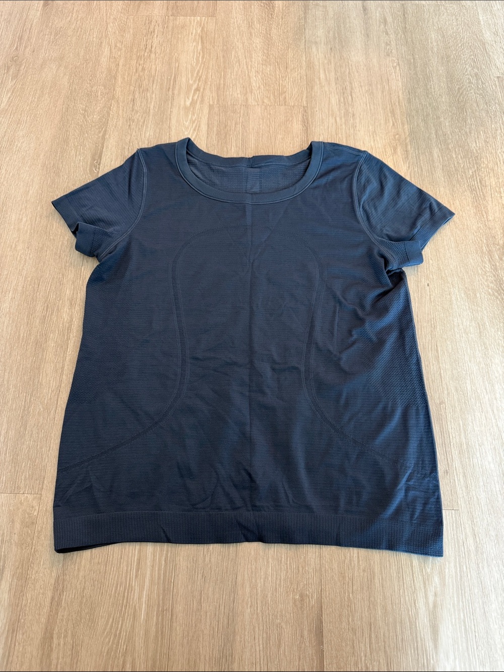 lululemon athletica Short Sleeve Tee in Navy Blue